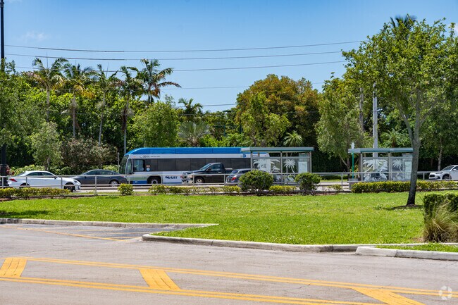 Public Transportation in Miami Shores like the Metrobus runs along Biscayne blvd.