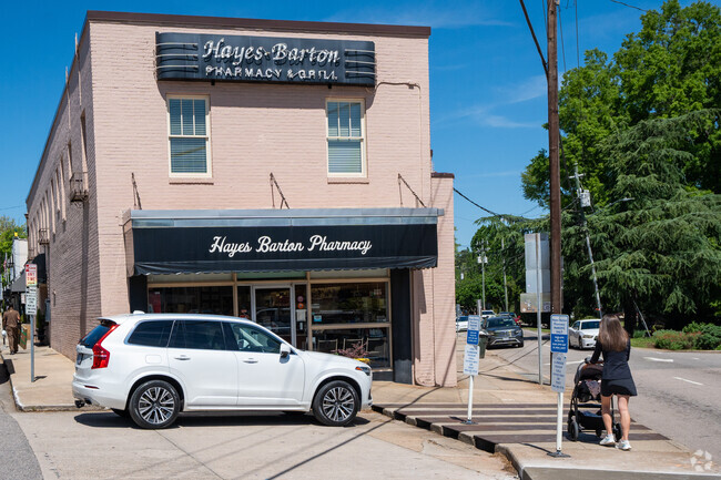 Hayes Barton sit at the intersection of the Five Points neighborhood.