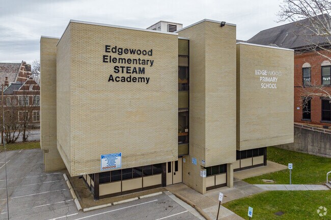 Edgewood Elementary STEAM Academy is within a short drive to Frick Park.