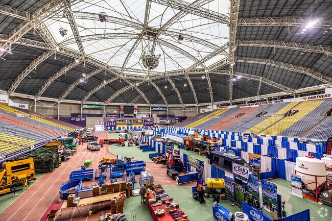 The UNI-Dome is home to Panthers football games, as well as expos and conventions.