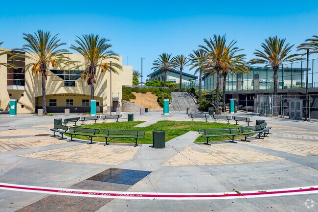 A look at the center of Lincoln High School.