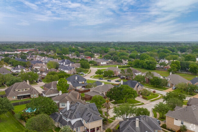 Rotundas and sidewalks abound in Westover Park.