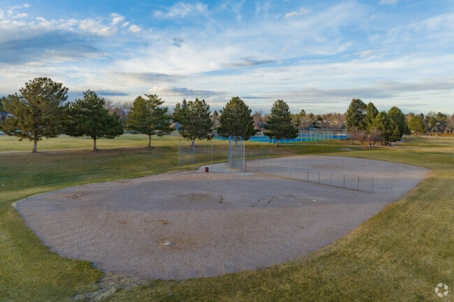 Ken Caryl Middle School offers a baseball field for sports activities.