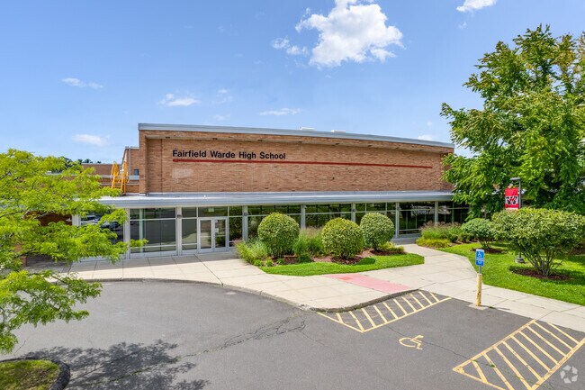 Fairfield Warde High School in Fairfield serves students in grades 9th through 12th.