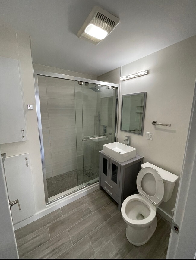 Shared bathroom