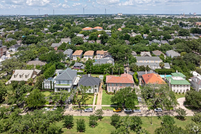 Audubon is a heavily wooded neighborhood.