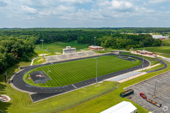 Lowell Senior High School in Lowell, Michigan.