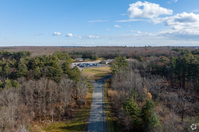 This road leads up to North Smithfield Elementary Schools Campus.