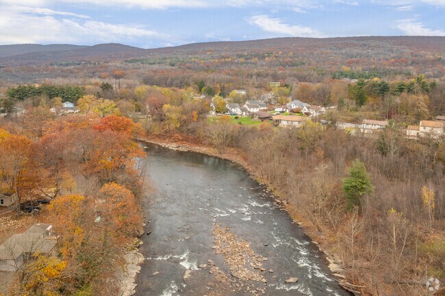 Lackawanna River is a beautiful place to visit while living in Old Forge, PA.