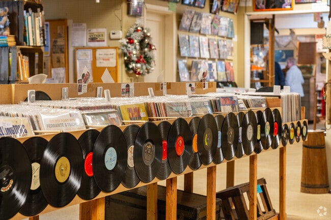 Residents can dig through crates of old records at Dover Antique Mall in Newberry Township.