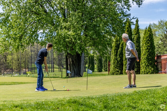 Orchard Ridge residents can get some golf lessons at Vitense Golfland.