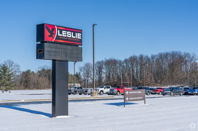 Leslie High School has a about 300 students.