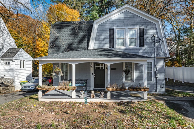 Front porches and tidy gardens add charm to Bunker Hill’s cottage homes.