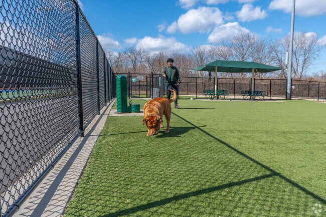 Take the pups to the dog park at Michael J. Tully Park in nearby North New Hyde Park.