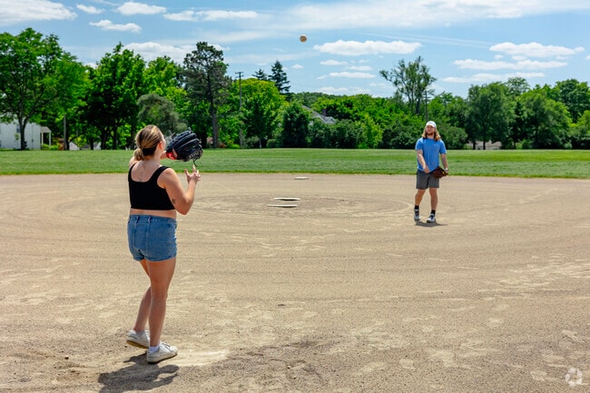 Allmendinger Park is the perfect place for locals to practice their pitch.