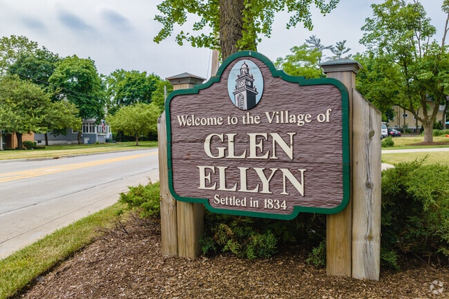 Glen Ellyn is a large village in DuPage County with about 28,000 residents.