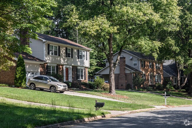 Carriage Hills has spacious homes with large yards.