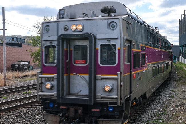Lawrence train station is available for commuters in the area.