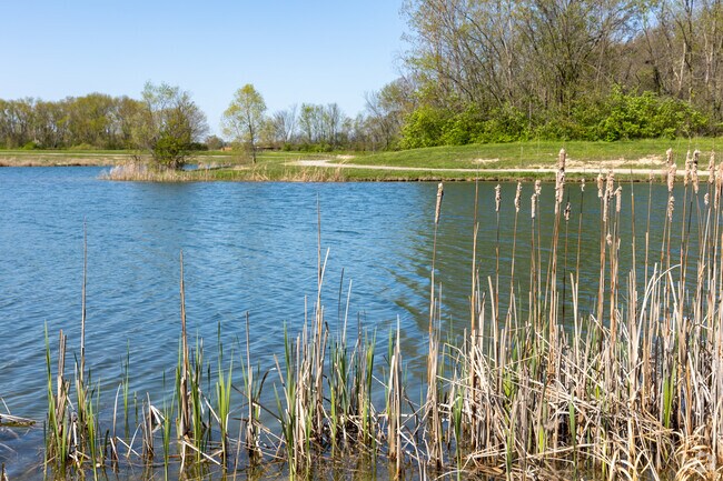Big Maple Lake has a walk and run path that goes around the lake in Ainsworth.
