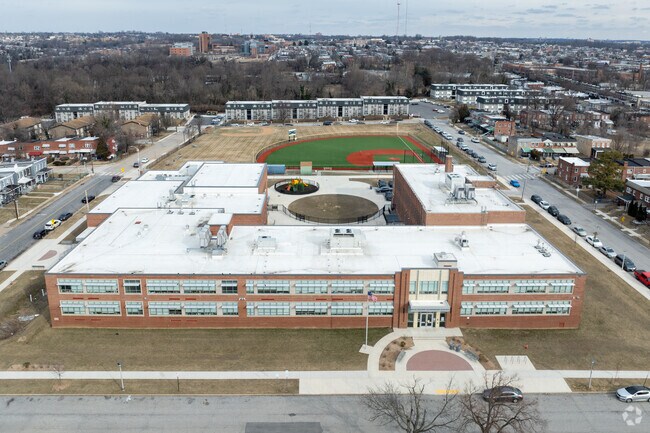 Billie Holiday Elementary School has a C- rating from Niche.