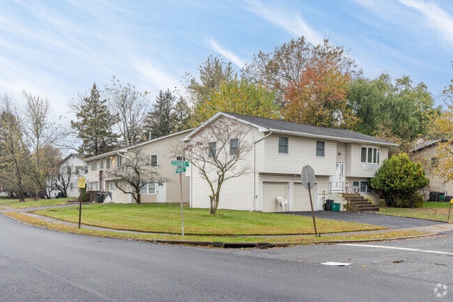 Split-level homes are popular in Spring Valley, NY.