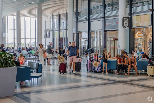 Woodstock is known for its close proximity to the Charleston International Airport.