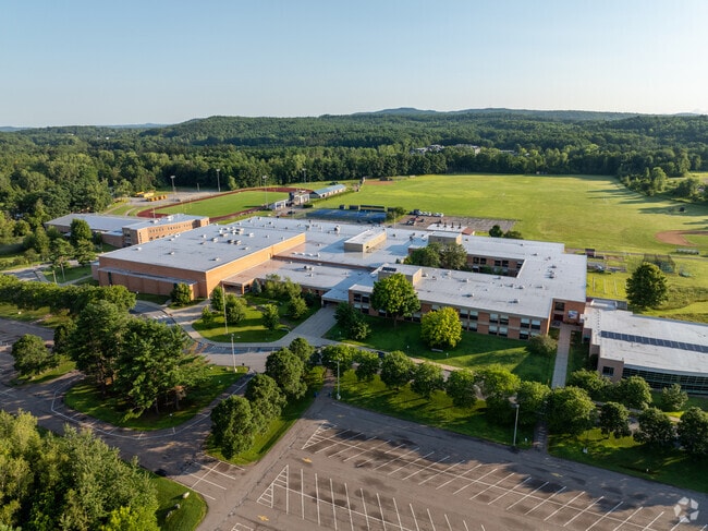 Essex High School is a public school in Essex Junction that serves students in grades 9-12.