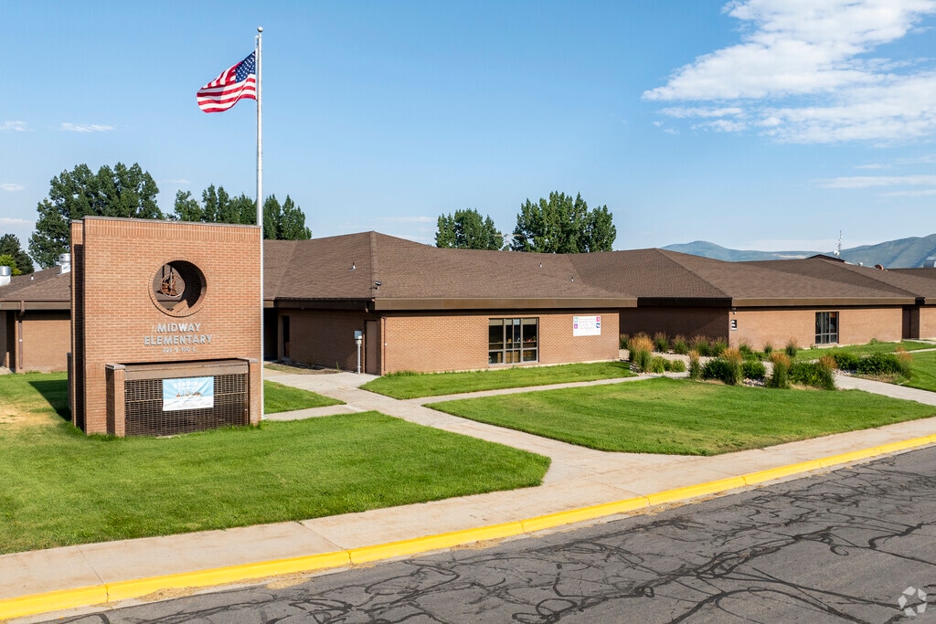 Midway Elementary School received a high A- grade from Niche.