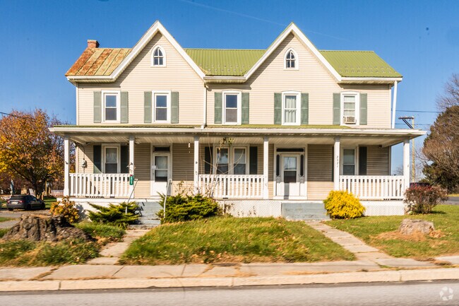 Charming architecture set the tone for these front porches in New Morgan.