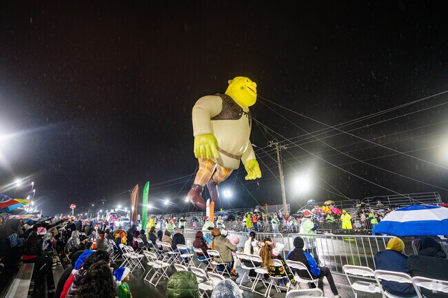 Residents of Edinburg attend the popular McAllen Holiday Parade event in December.