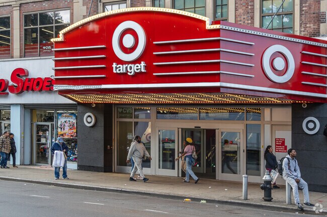 Target is one of the largest stores in Prospect Park South, located on Church Avenue.