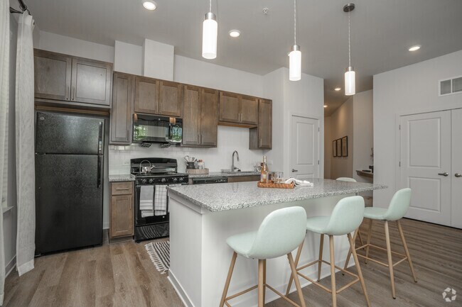 2BR, 2BA - 1,166SF - Kitchen