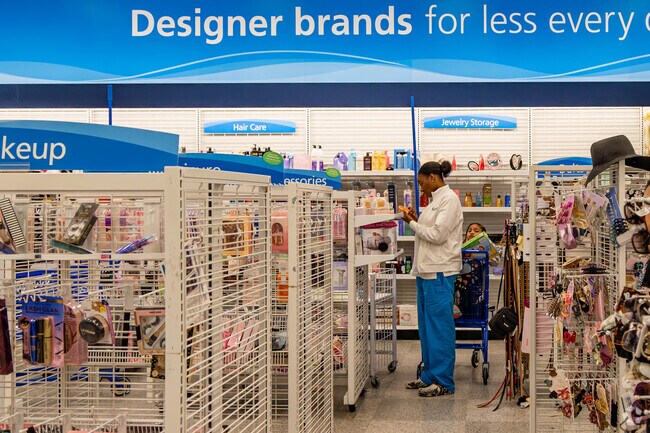 A Banyan Cay resident enjoying a shopping outing at Ross.