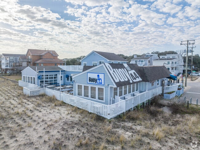 Buoy 44 is a popular bar and grill in the Chic's Beach neighborhood.
