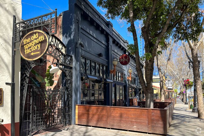 The Old Spaghetti Factory is one of California's oldest settlements., Located Downtown.
