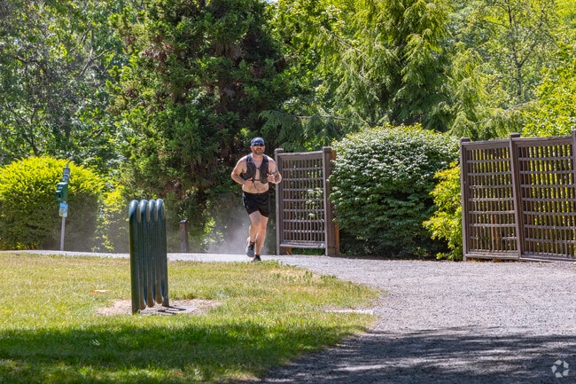 Enjoy a run at the beautiful Sacajawea Park near Memorial Park.
