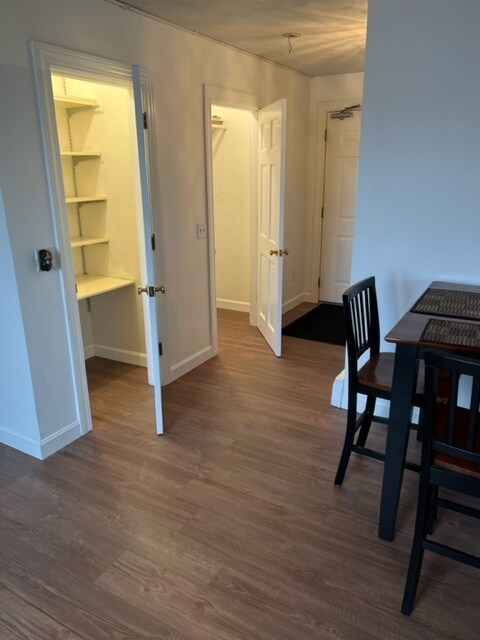 kitchen pantry & coat closet