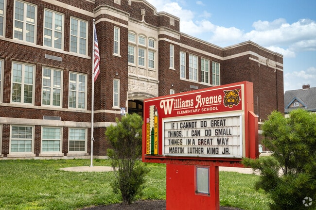 Williams Avenue Elementary School welcomes students from the community.