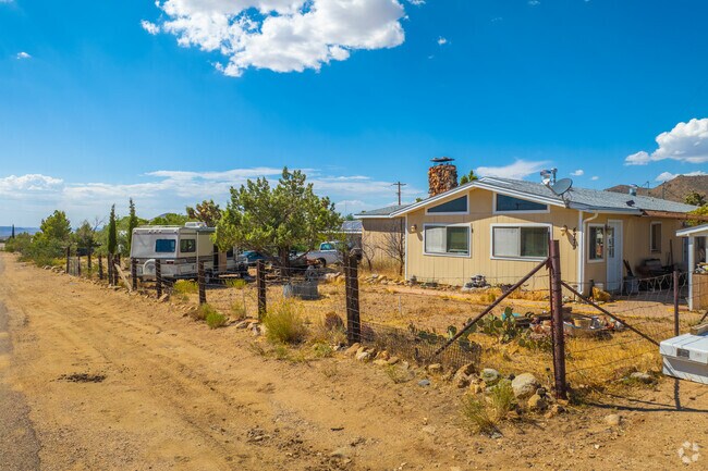 Most Chloride homes have fenced, large yards.