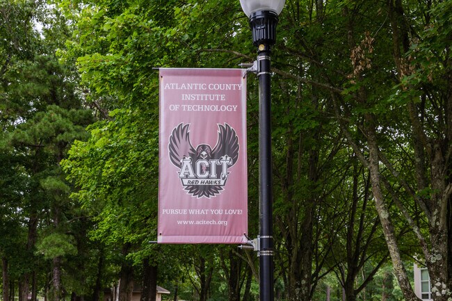 Atlantic County Institute of Technology is home of the Red Hawks.