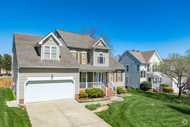 Affordable two-story homes are on offer in Hickswood.