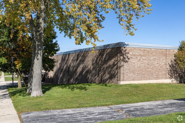 The south side of Blair Elementary School.