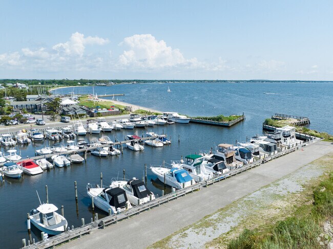 Blue Point has their own well maintained marina.