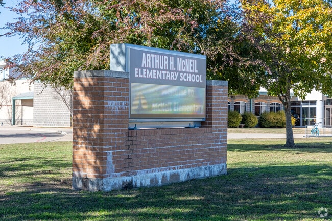 Arthur H Mcneil Elementary is ranked #2814 in Texas Elementary Schools.