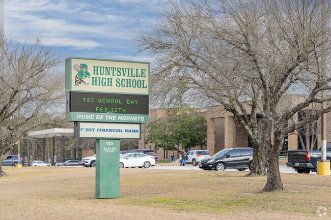 Huntsville High School is part of the highly rated and diverse Huntsville ISD.