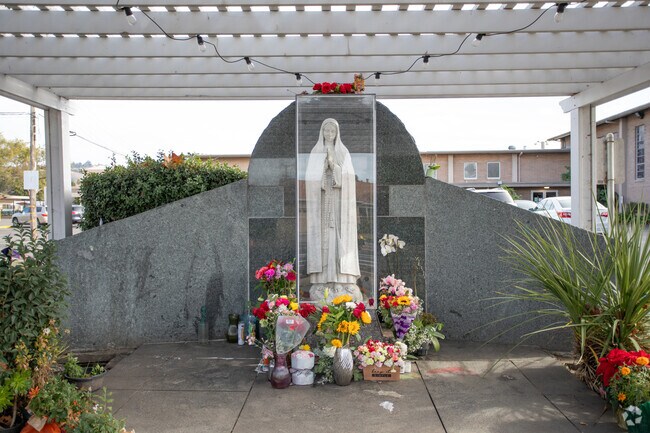 Prayers and mass are a part of each day at St Bede Catholic School in Hayward.