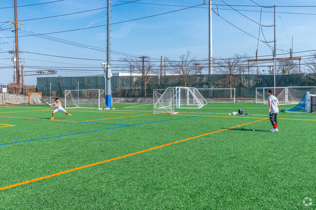 Perfect your lacrosse shot at Robbins Lane Community Park in Jericho.