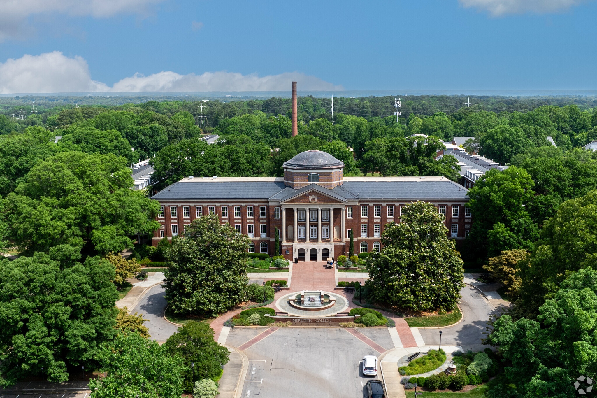 Meredith College is a private women's college, just 1 mile away from NC State University.