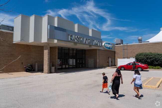 The Eastland Mall in nearby Bloomington can be found along North Veteran Highway.