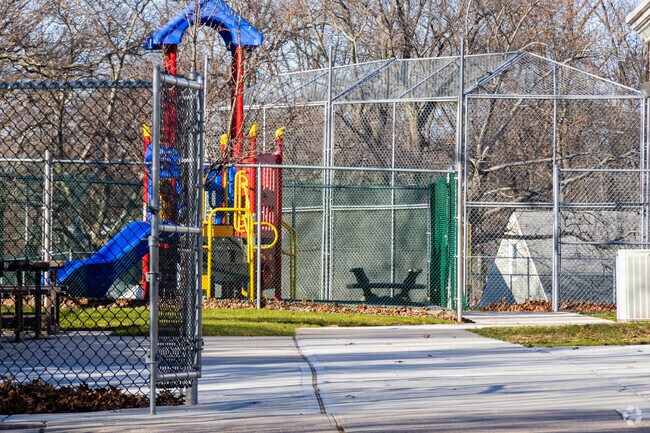 Madison School's playground has activities for students of all ages in Rahway..
